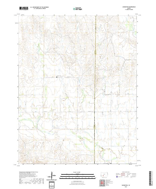 Lexington topographic map thumbnail
