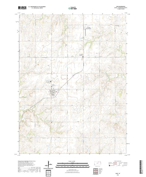 Linn topographic map thumbnail