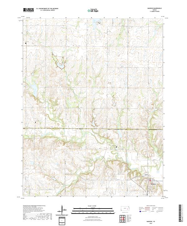 Madison topographic map thumbnail