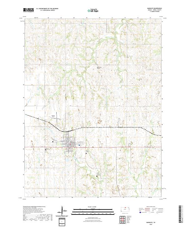 Mankato topographic map thumbnail