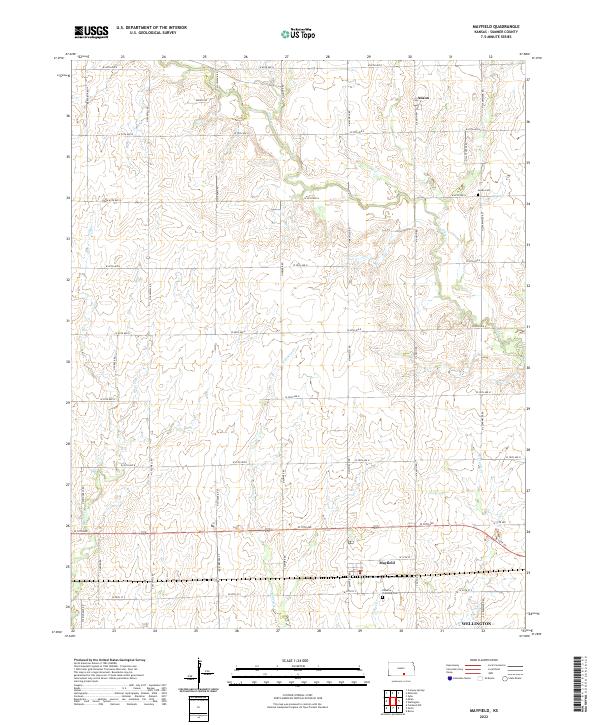 Mayfield topographic map thumbnail
