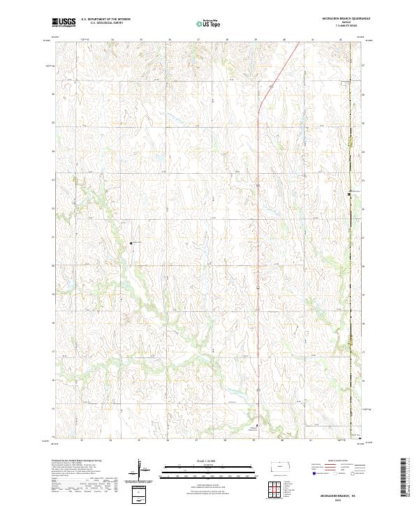 McCracken Branch topographic map thumbnail