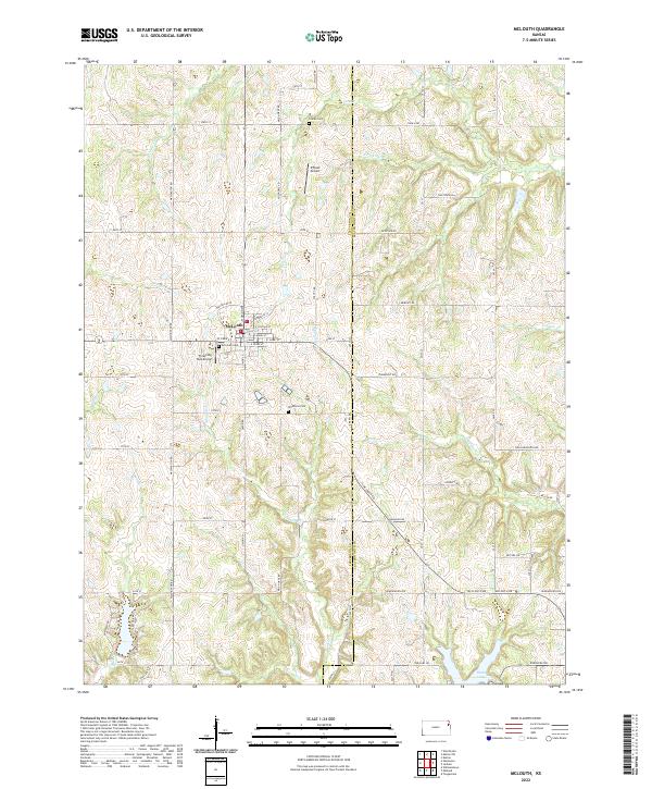McLouth topographic map thumbnail