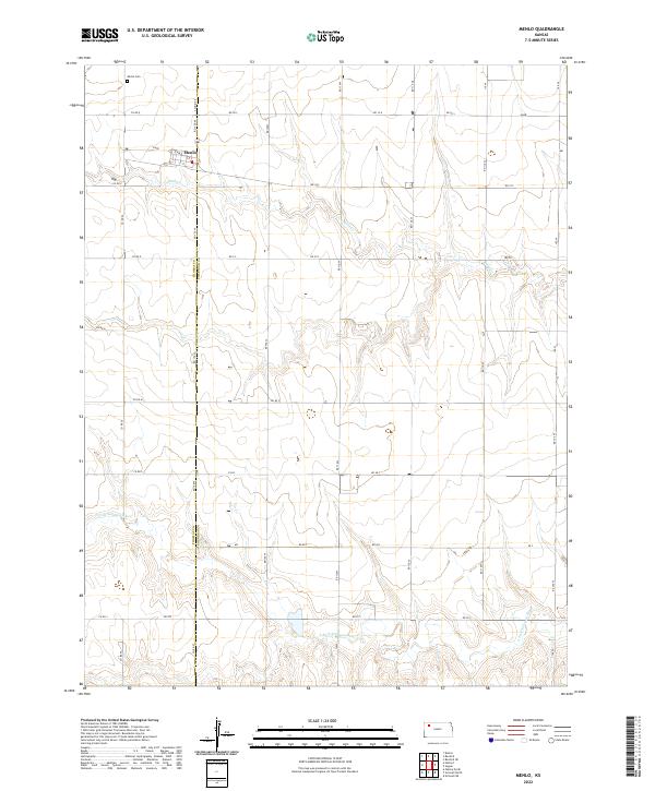 Menlo topographic map thumbnail