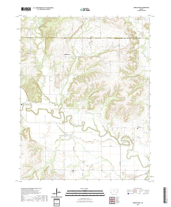 Middletown topographic map thumbnail