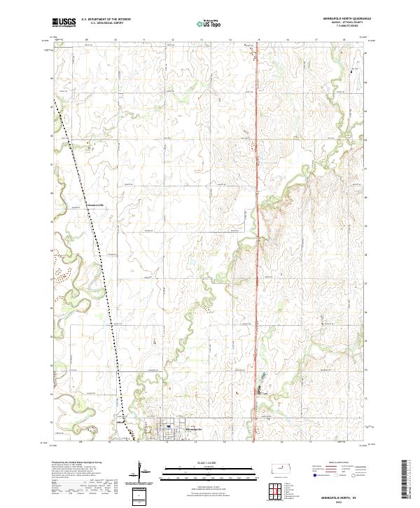 Minneapolis North topographic map thumbnail