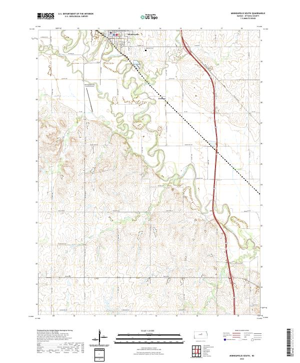 Minneapolis South topographic map thumbnail