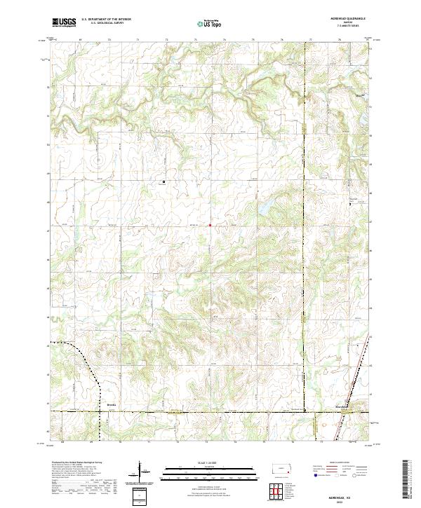 Morehead topographic map thumbnail