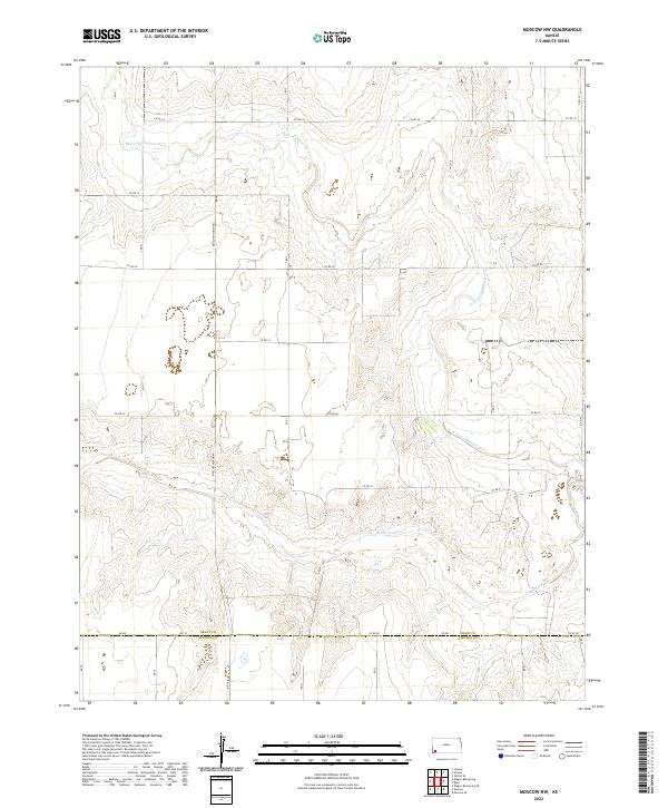 Moscow NW topographic map thumbnail
