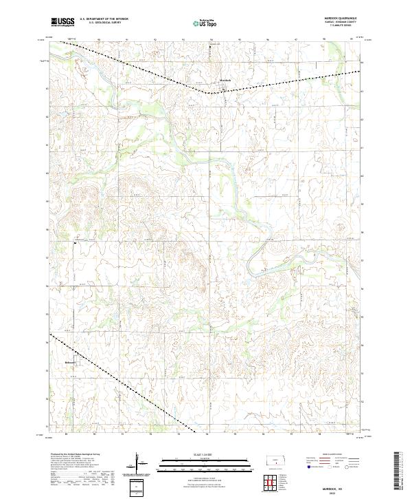 Murdock topographic map thumbnail