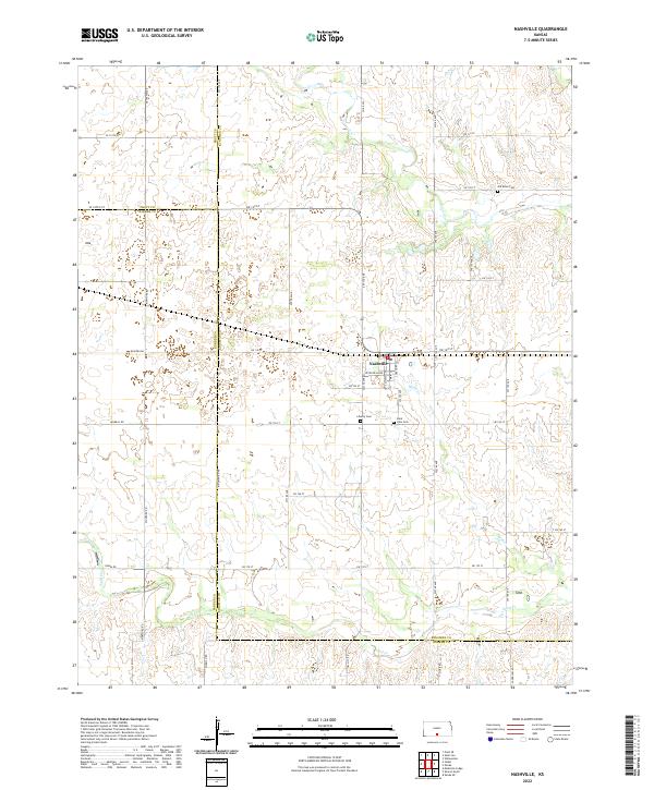 Nashville topographic map thumbnail