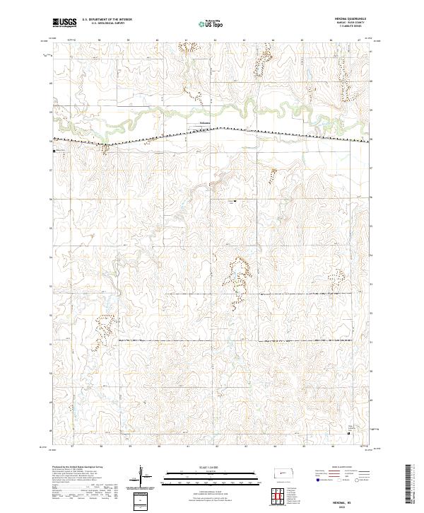 Nekoma topographic map thumbnail