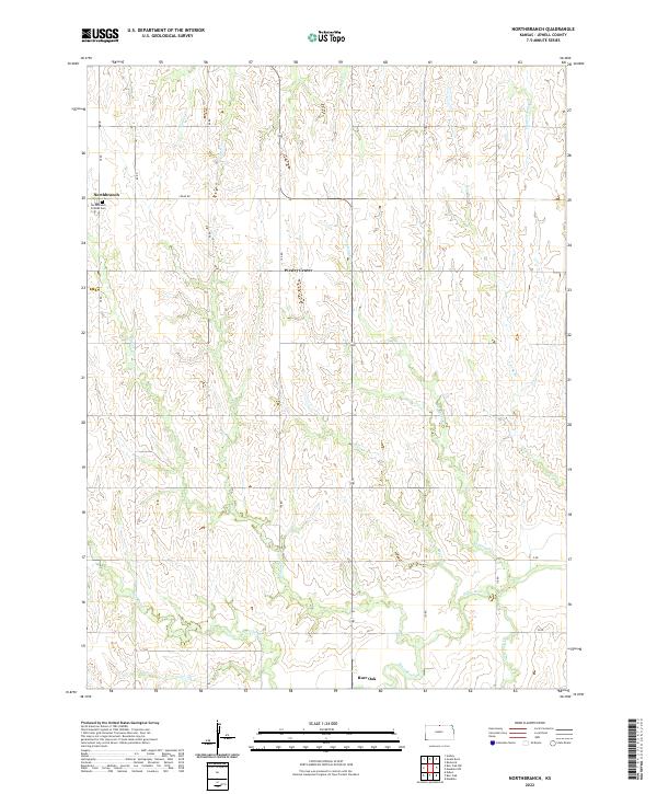Northbranch topographic map thumbnail