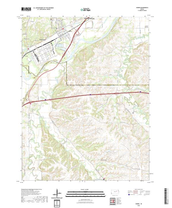 Ogden topographic map thumbnail