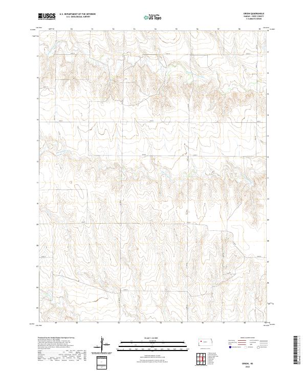Orion topographic map thumbnail