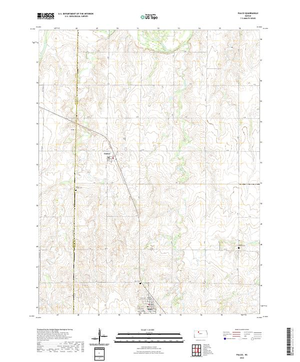 Palco topographic map thumbnail