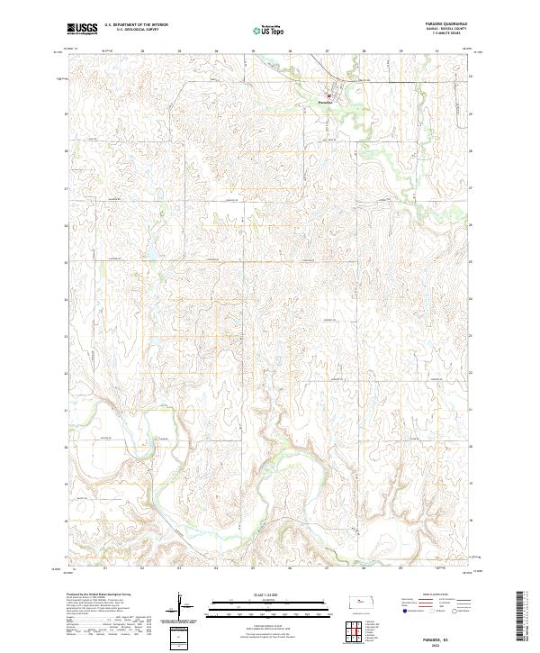 Paradise topographic map thumbnail