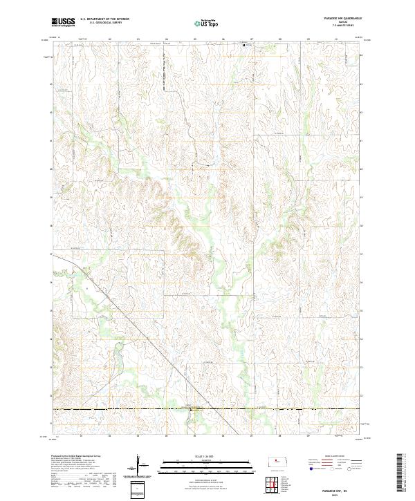 Paradise NW topographic map thumbnail