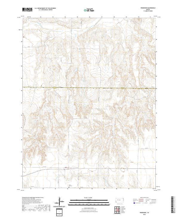 Pendennis 2022 topographic map thumbnail