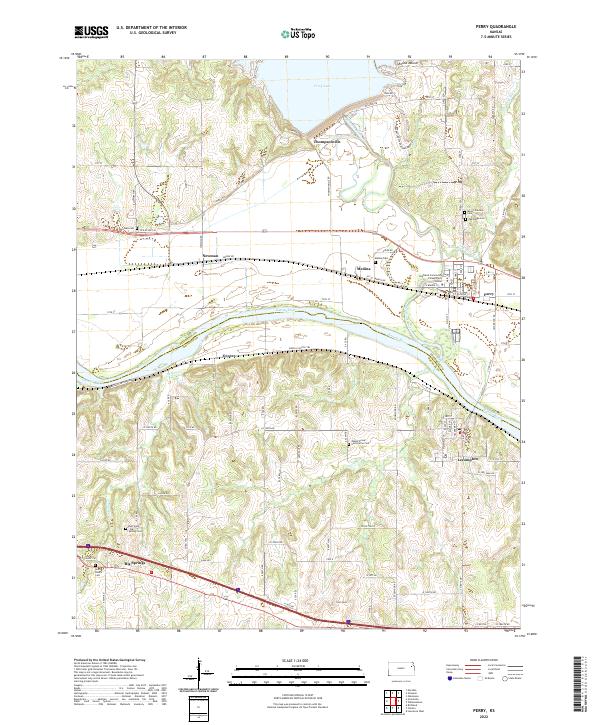 Perry 2022 topographic map thumbnail