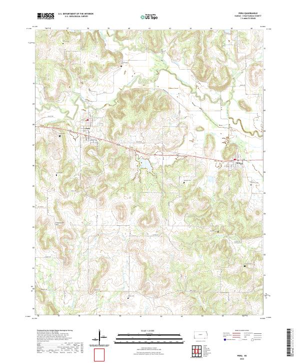 Peru 2022 topographic map thumbnail