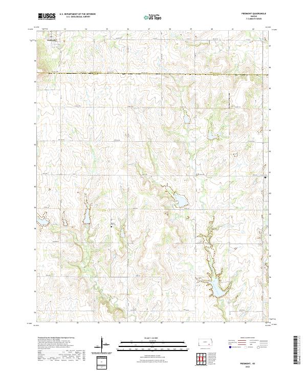 Piedmont topographic map thumbnail