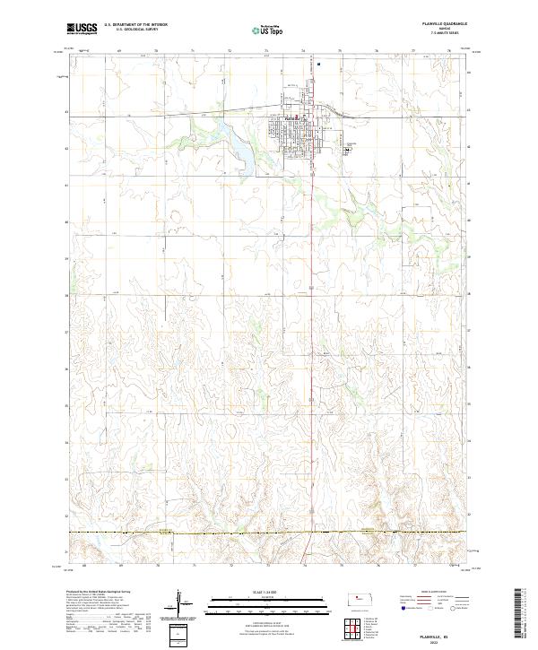 Plainville topographic map thumbnail