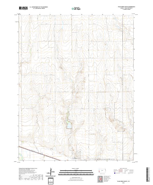 Plum Creek South topographic map thumbnail