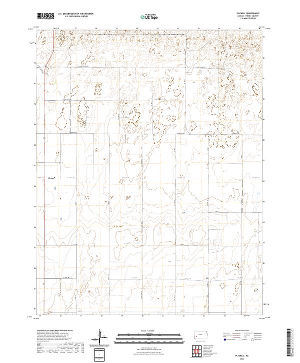 Plymell topographic map thumbnail
