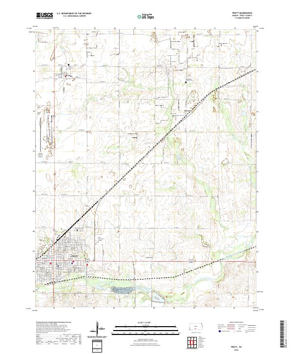 Pratt 2022 topographic map thumbnail