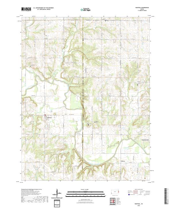 Rantoul 2022 topographic map thumbnail