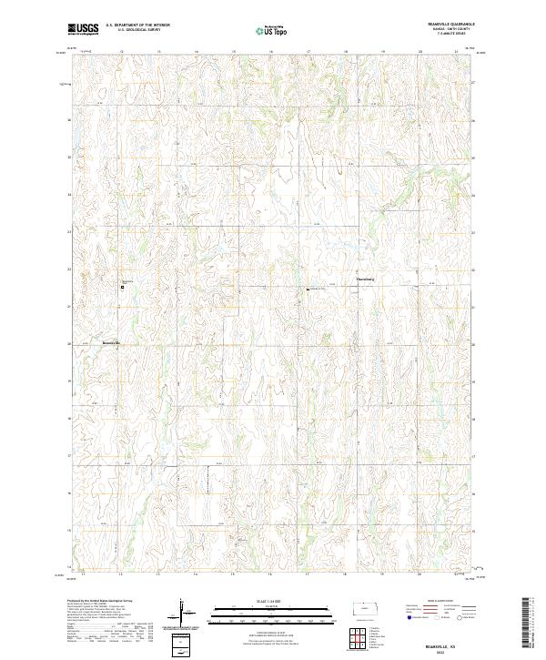 Reamsville topographic map thumbnail