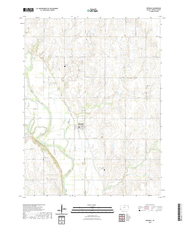 Republic 2022 topographic map thumbnail