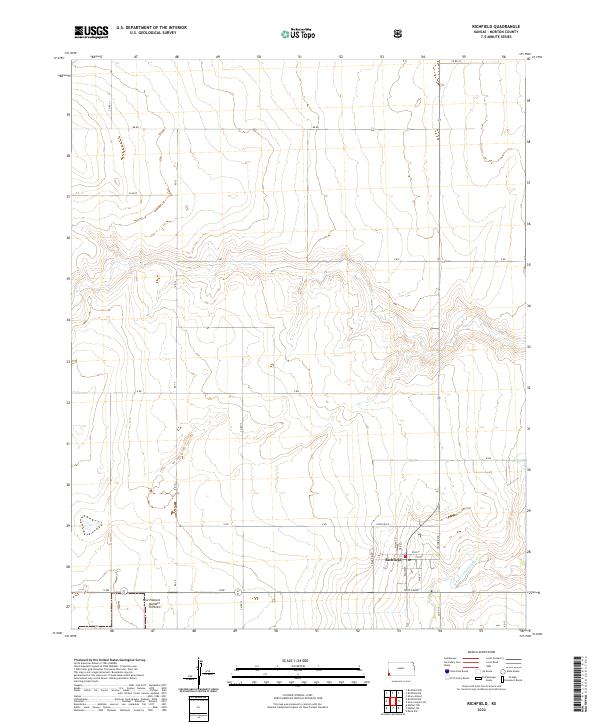 Richfield topographic map thumbnail