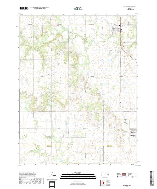 Richmond 2022 topographic map thumbnail