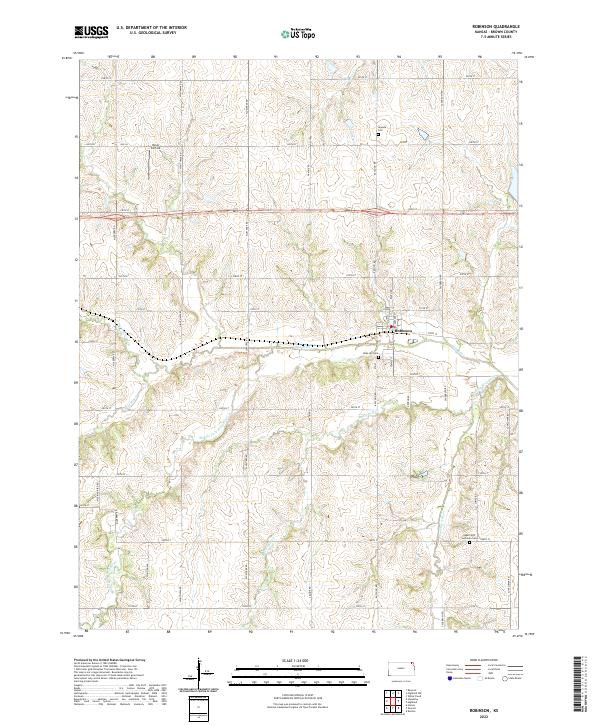 Robinson 2022 topographic map thumbnail
