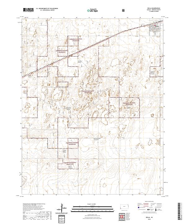 Rolla topographic map thumbnail