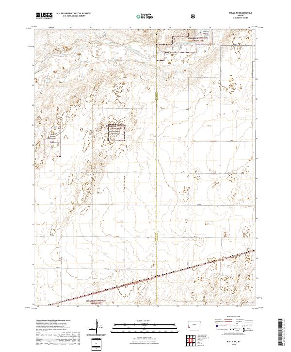 Rolla NE 2022 topographic map thumbnail