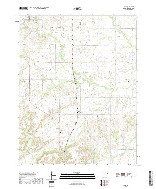 Rose 2022 topographic map thumbnail
