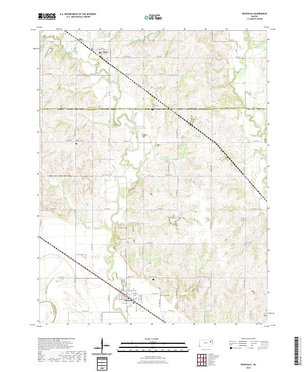 Rossville 2022 topographic map thumbnail
