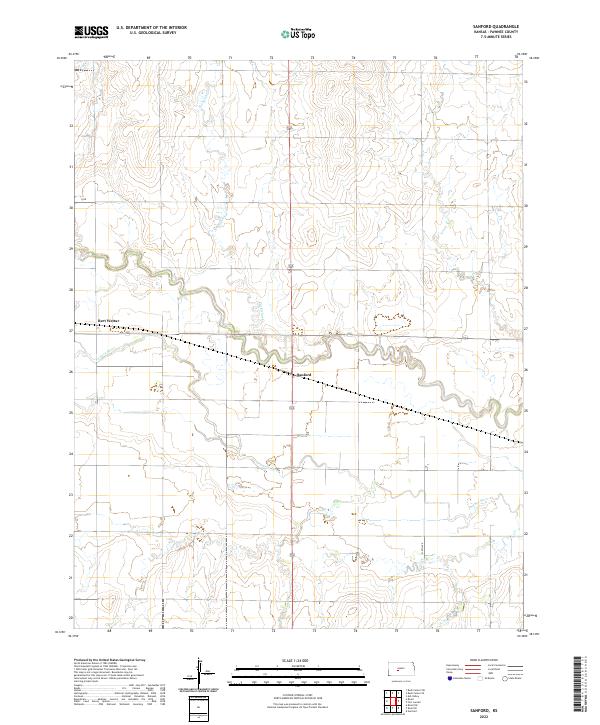 Sanford 2022 topographic map thumbnail