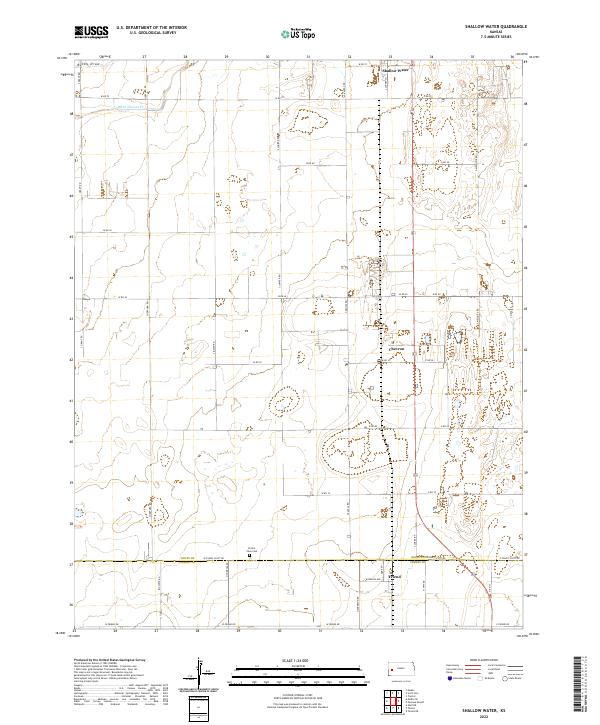 Shallow Water topographic map thumbnail