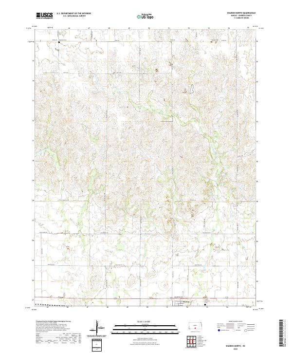 Sharon North 2022 topographic map thumbnail