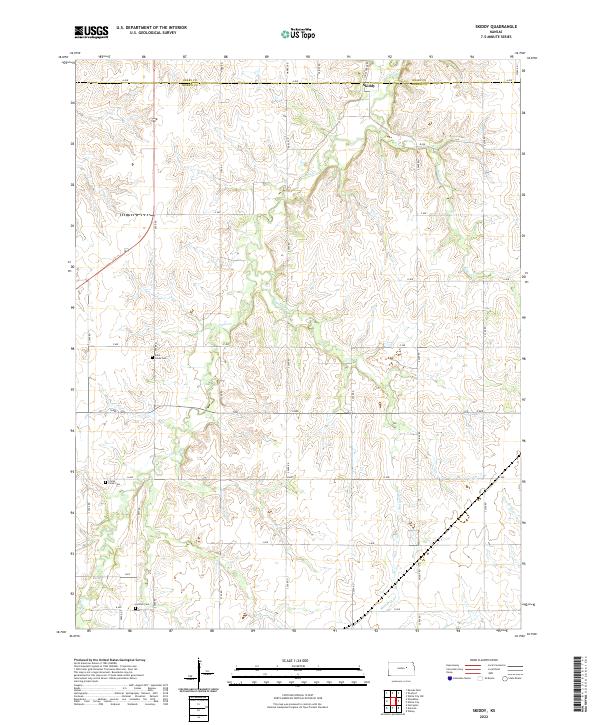 Skiddy topographic map thumbnail