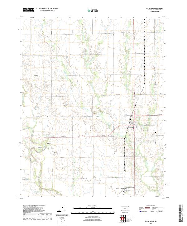 South Haven 2022 topographic map thumbnail