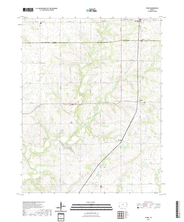 Stark topographic map thumbnail