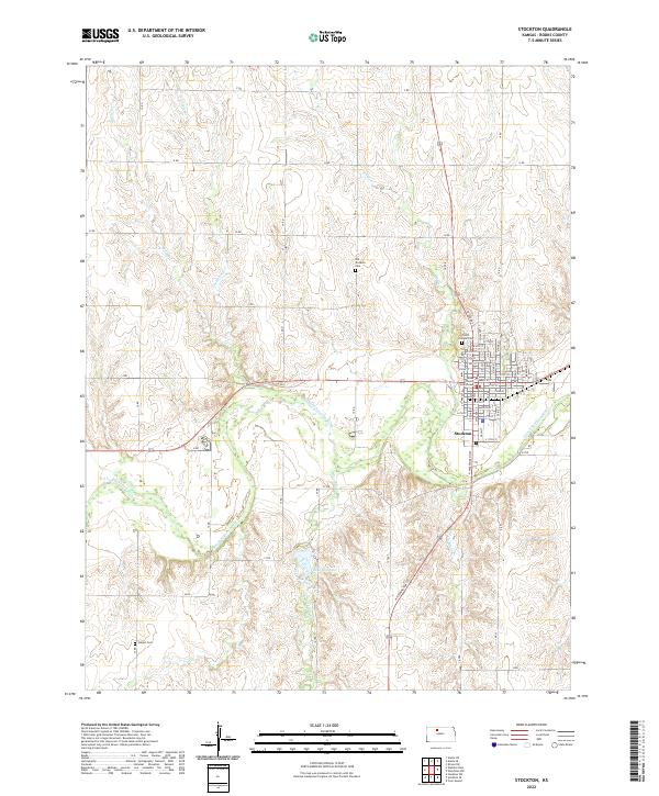 Stockton 2022 topographic map thumbnail