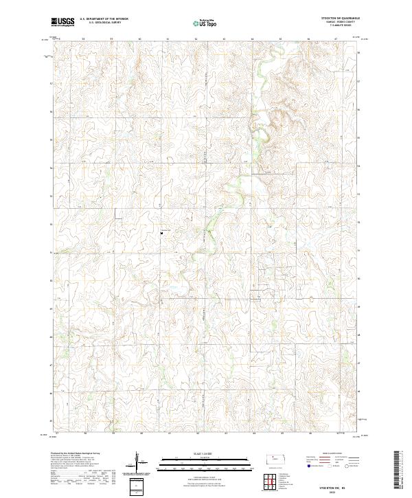 Stockton SW topographic map thumbnail