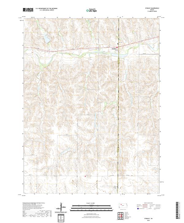 Studley 2022 topographic map thumbnail