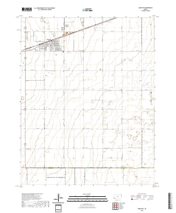 Sublette 2022 topographic map thumbnail